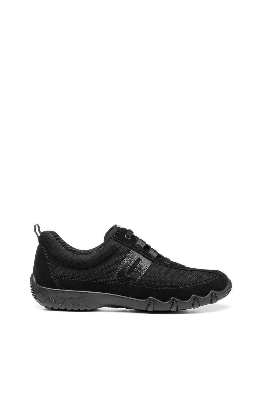 Hotter Hotter Women's Wide Fit 'Leanne II' Active Shoes in Black