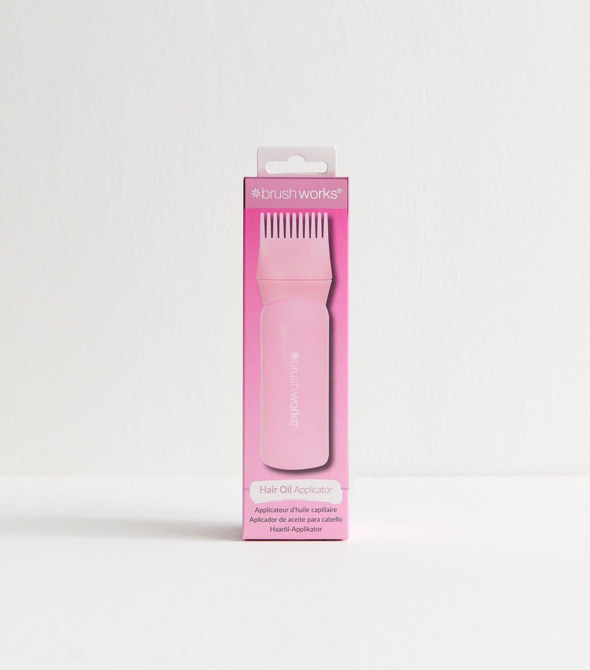 Brushworks Pink Hair Oil Applicator Brushworks New Look