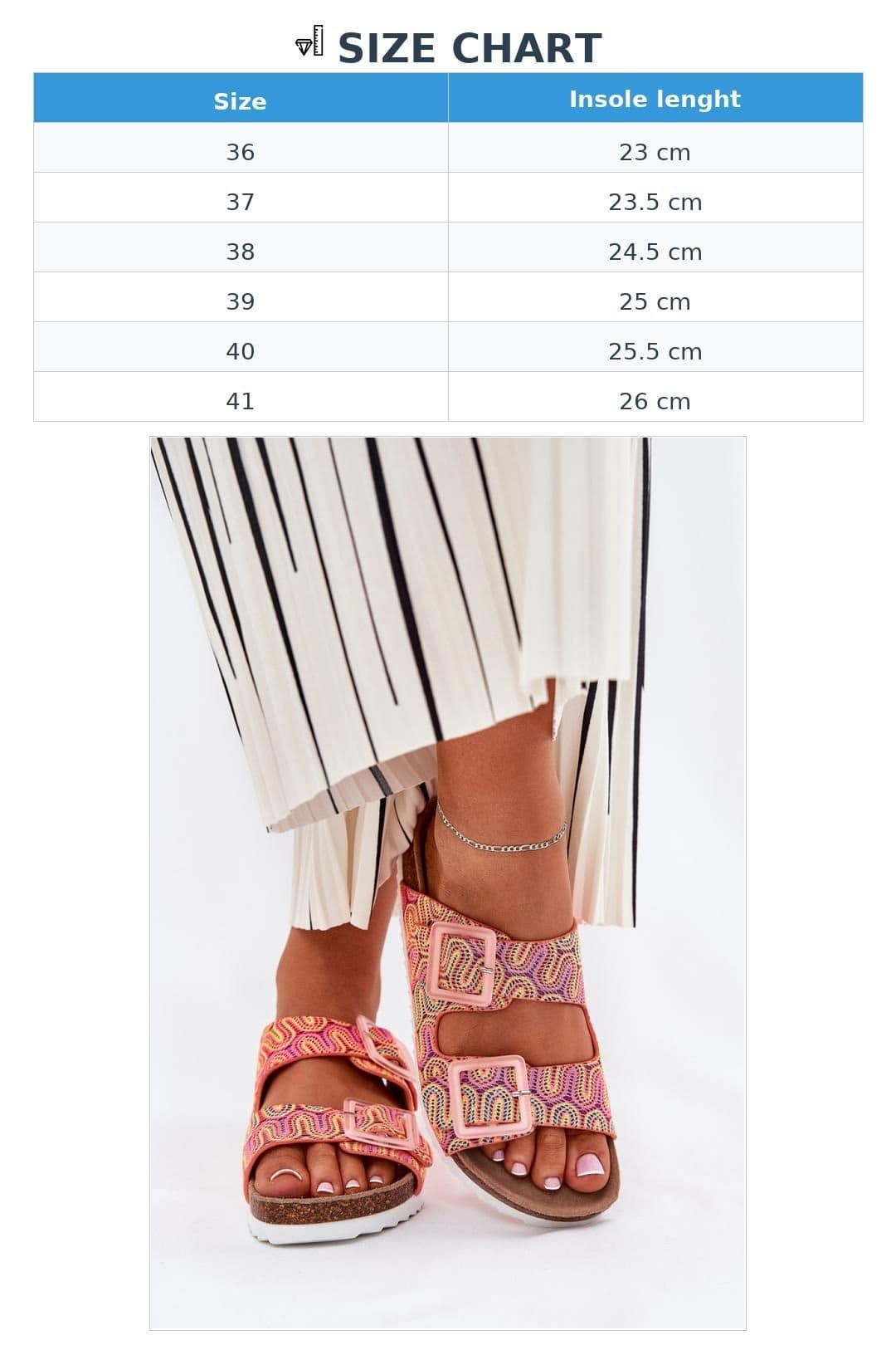 Love Lace Love Lace Women's Textile Strap Flip Flops with Sequined Buckles & Cork Platform in Orange - 4