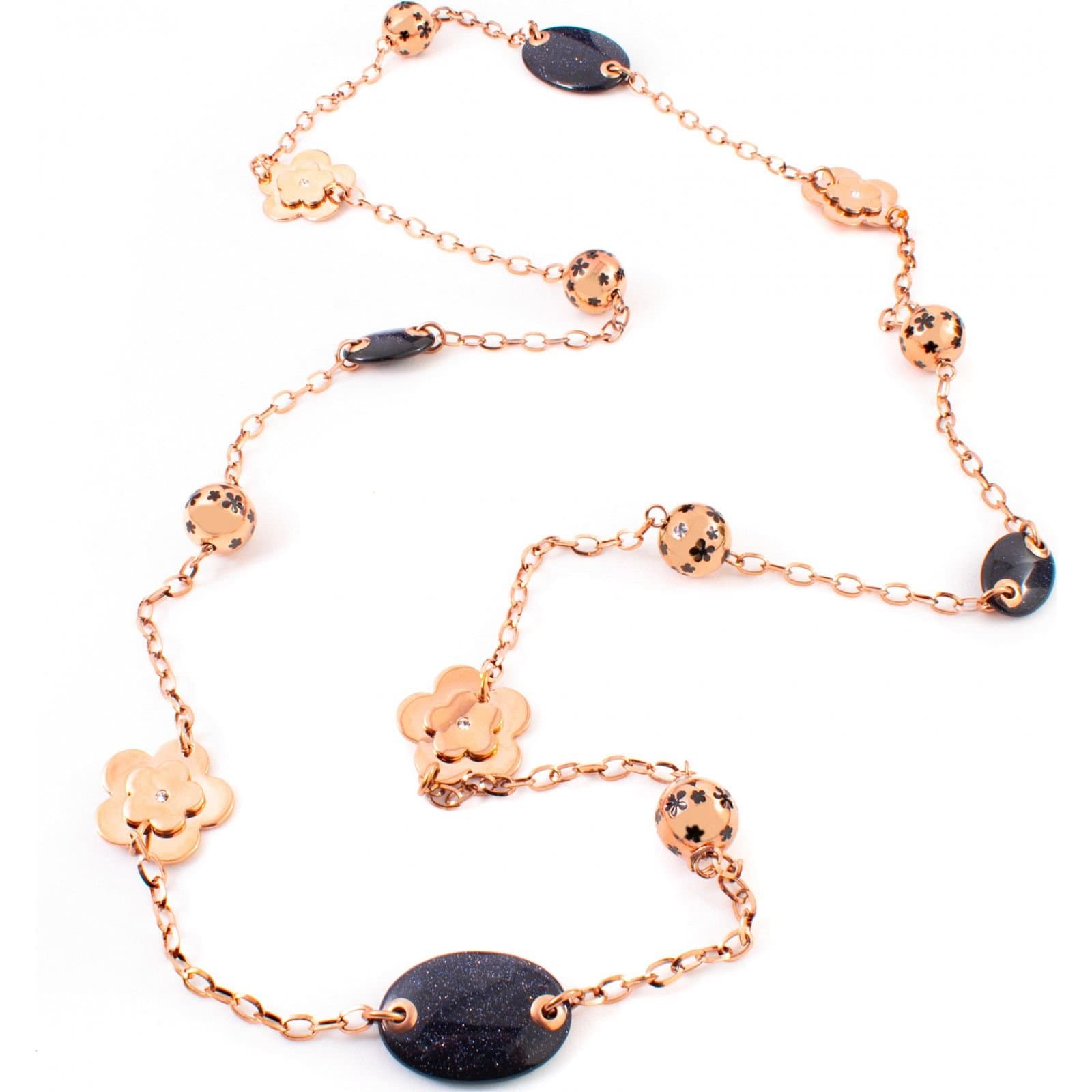 Folli Follie Folli Follie Women's 3N0T044RM Necklace in Rose Gold