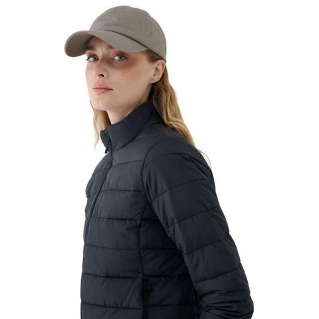 4F 4F Women's WSS25TDJAF533 Padded Jacket in Black - 3
