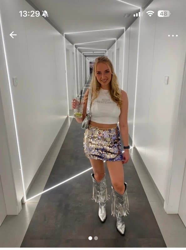 ASOS Asos sequin skirt