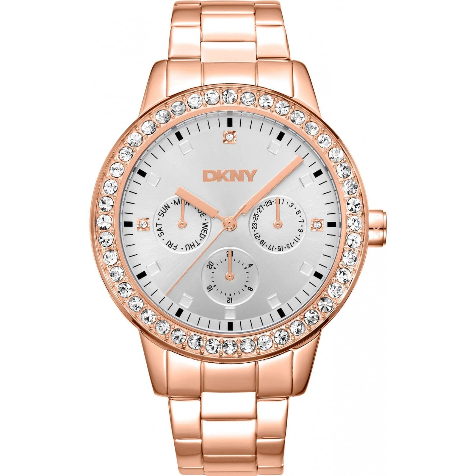 DKNY DKNY Women's DK1L055M0065 Parsons 40mm Quartz Watch in Rose Gold