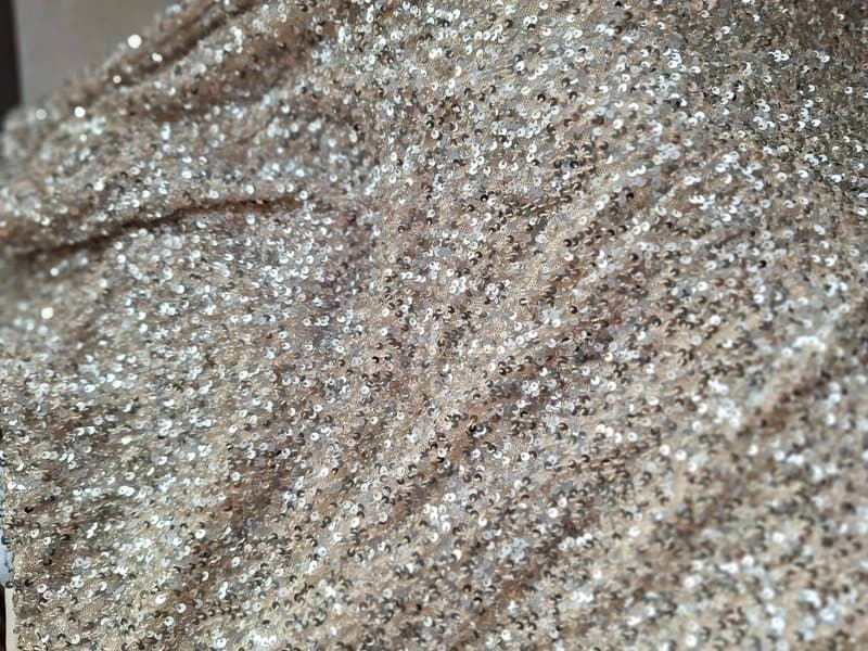 Never Fully Dressed Never Fully Dressed long gold sequins dress size 16