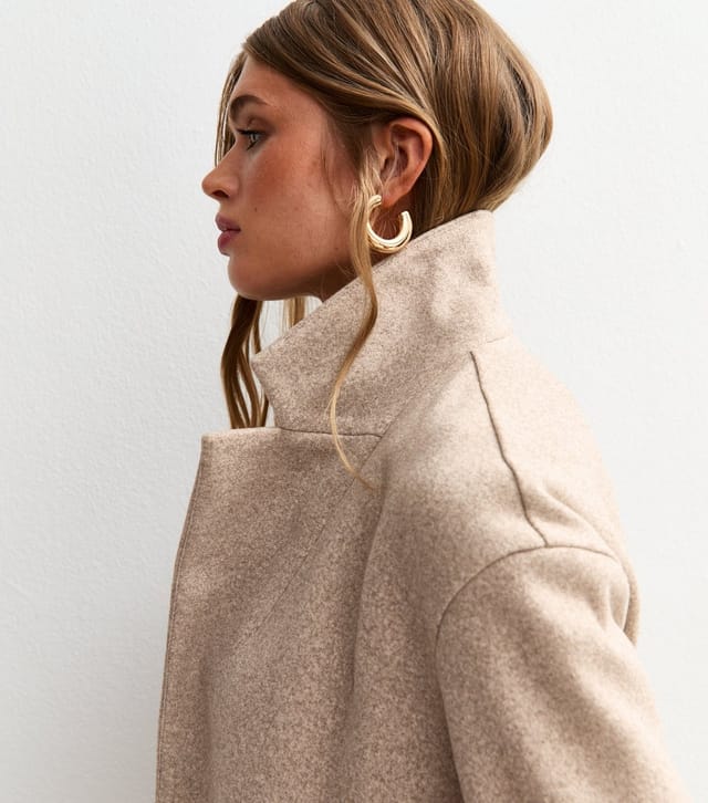 New Look Women's Mink Unlined Tailored Coat New Look - 3