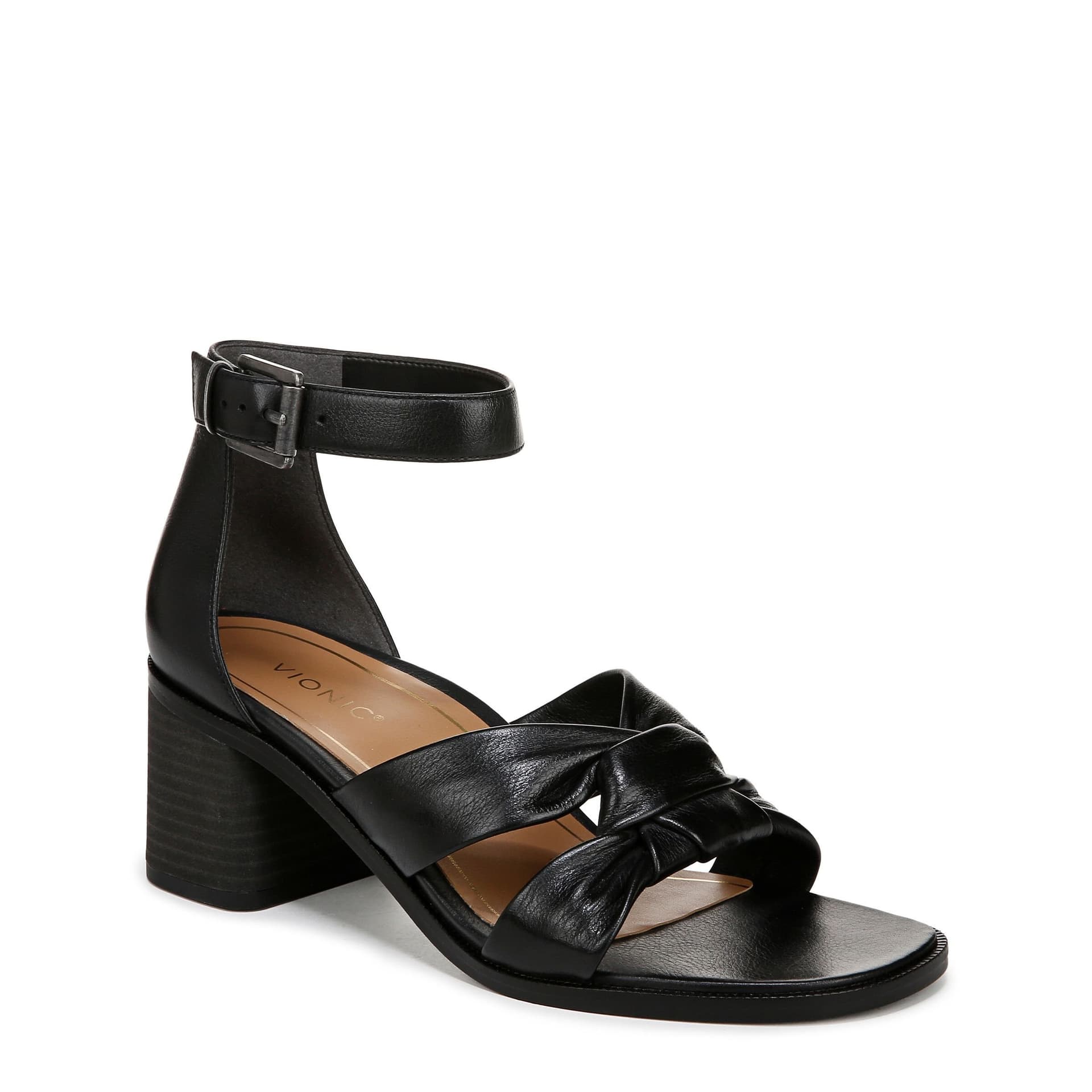 Vionic Vionic Women's Maia Strappy Sandals in Black