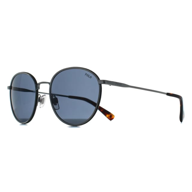 Polo Ralph Lauren Polo Ralph Lauren Men's Round Brushed Silver Dark Blue PH3163 - 2