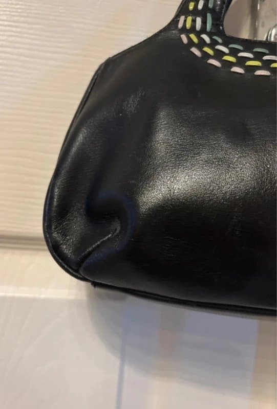 Radley Radley Genuine Leather Mini Handbag Timeless Black Designer Bag