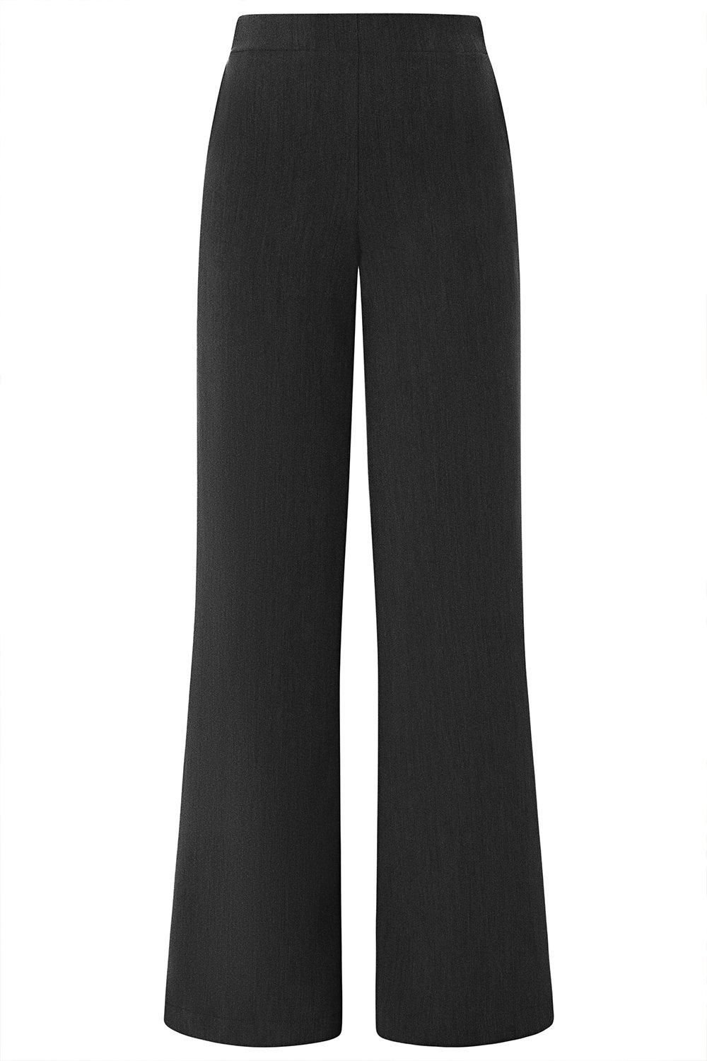 Hot Squash Hot Squash Women's Wideleg Trousers in Black - 3