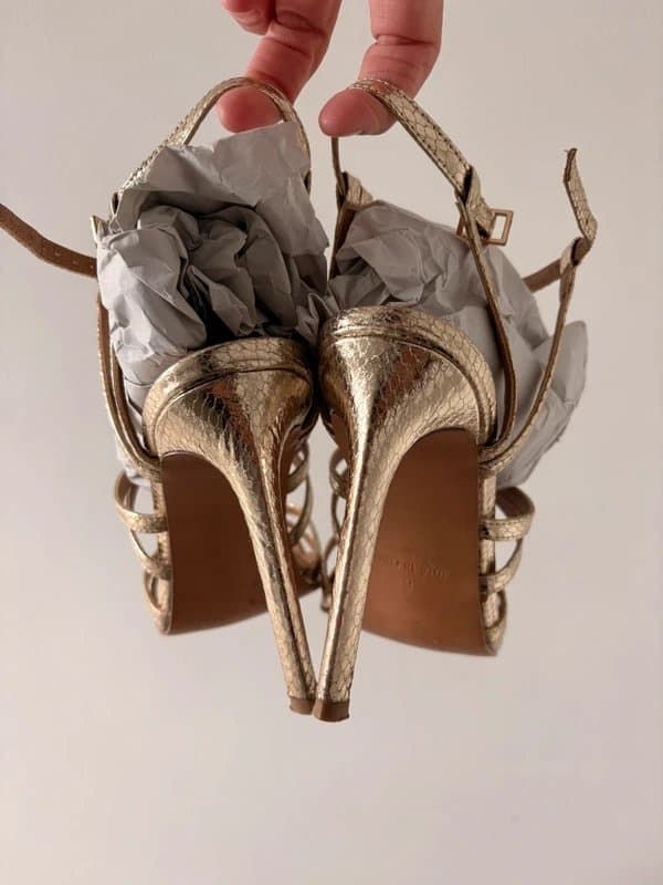 ASOS ASOS gold heels size 6