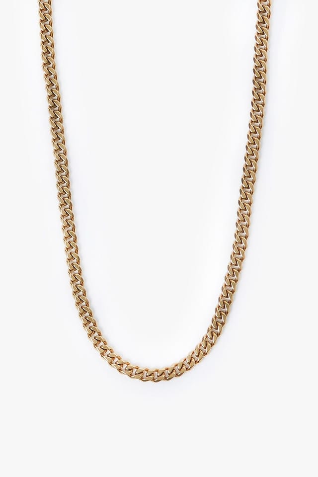 Luke 1977 Luke 1977 Men's Cuban Chain (8mm 55cm) in Gold - 3