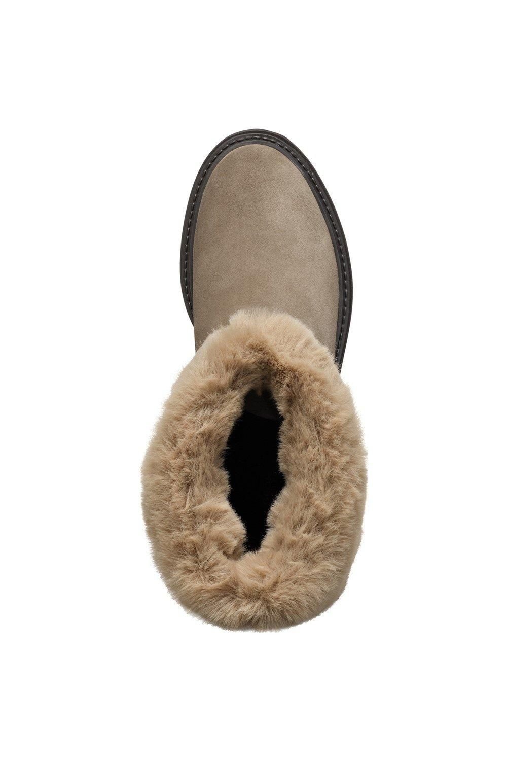 Geox Geox Women's D IRIDEA M BOOTS in Taupe - 4