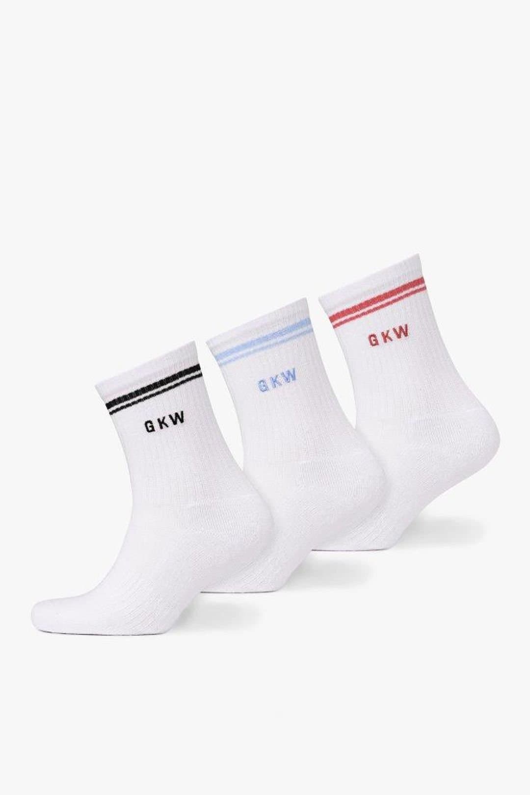 Gym King GYM KING Men's Tipping Crew Sock Multi