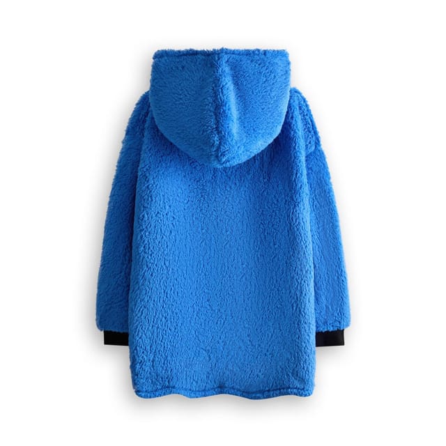 Poppy Playtime Poppy Playtime Men's Poppy's Playtime Blanket Hoodie | Boys Blue | Official Merch - 2