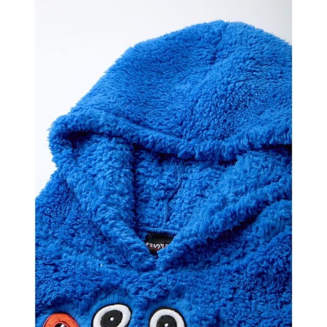 Poppy Playtime Poppy Playtime Men's Poppy's Playtime Blanket Hoodie | Boys Blue | Official Merch - 3
