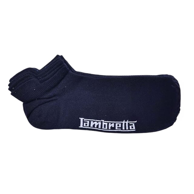 Lambretta Lambretta Men's Trainer Socks (Pack of 3) in Black - 2