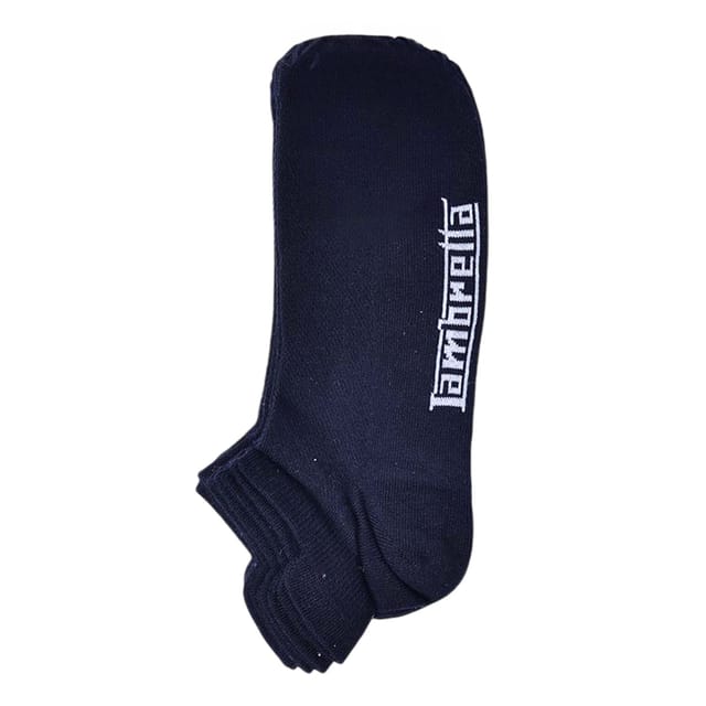 Lambretta Lambretta Men's Trainer Socks (Pack of 3) in Black - 3