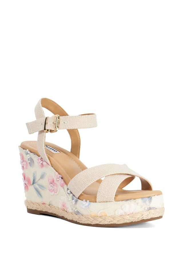 Dune London Dune London Women's 'Kalmiah' Wedges in Natural - 2