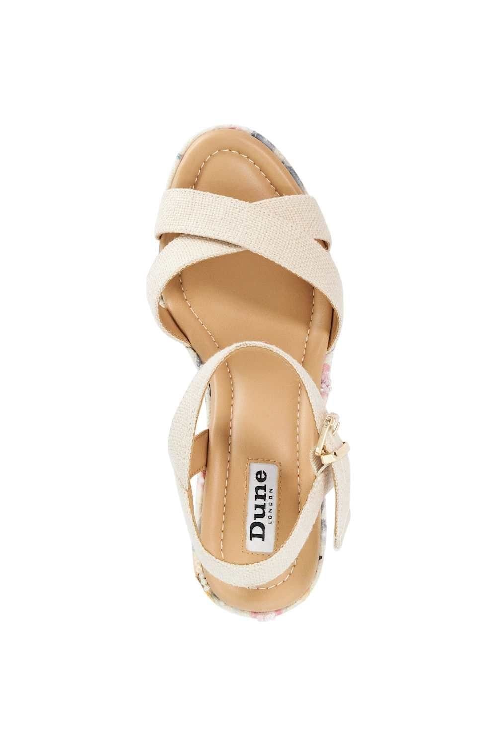 Dune London Dune London Women's 'Kalmiah' Wedges in Natural - 4