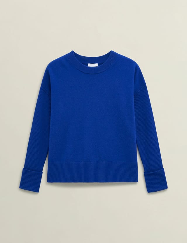 Hobbs London Hobbs London Women's Darla Jumper in Cobalt - 2