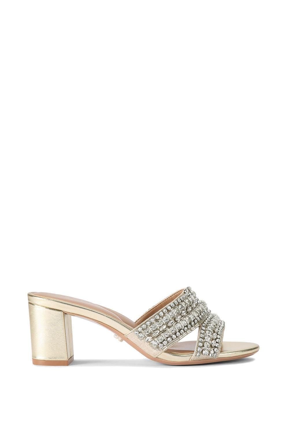 Carvela Carvela Women's 'Pageant Block' Heels in Gold - 4