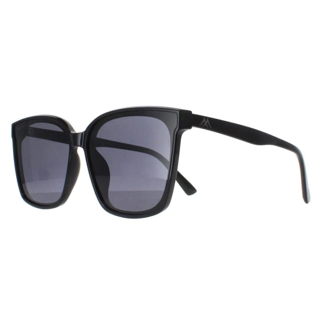 montana montana Men's Square Shiny Black Smoke Polarized MP67 - 2