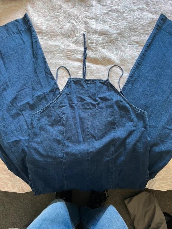ASOS Design Denim jumpsuit