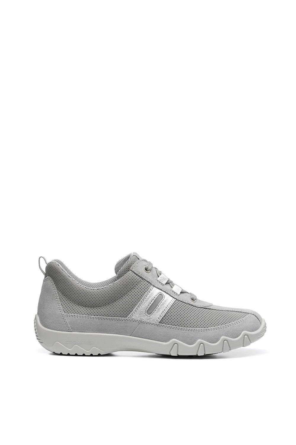 Hotter Hotter Women's Extra Wide 'Leanne II' Active Shoes in Light Grey - 4