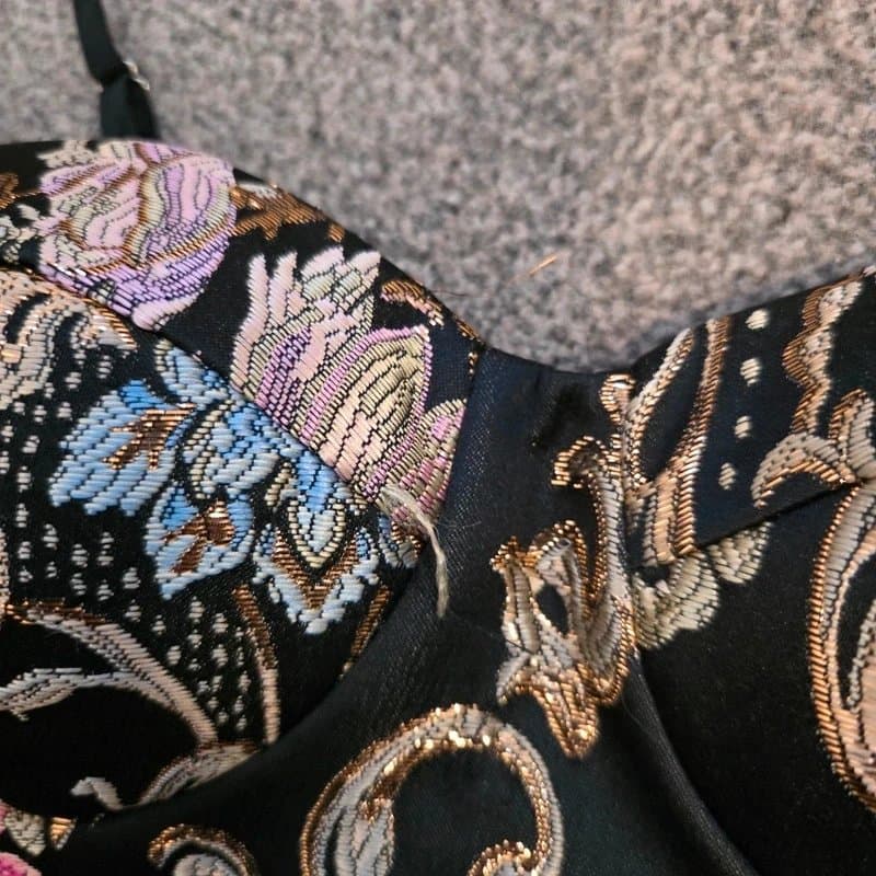 ASOS ASOS Luxe bustier top size 8