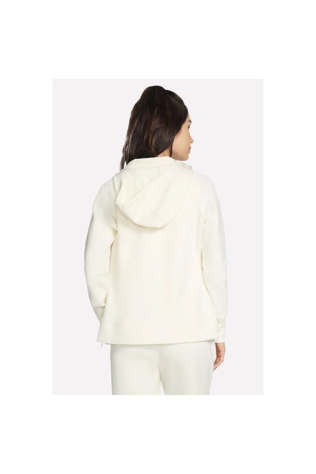 Skechers Skechers Women's Skechluxe Elevate Hooded Jacket in Off-White - 2