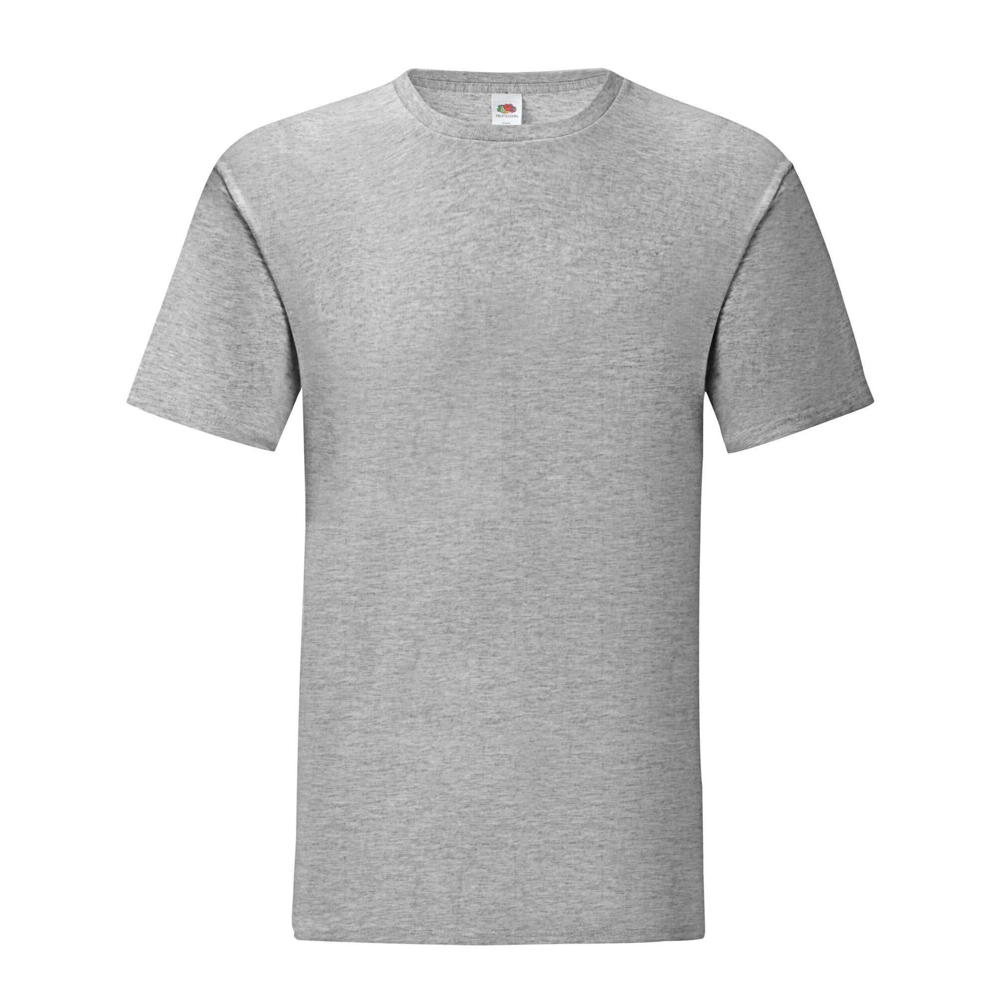 Fruit Of The Loom Fruit of the Loom Men's Iconic Heather T-Shirt in Grey - 2