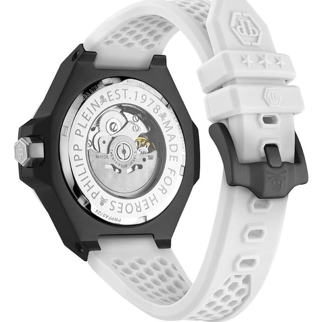 Philipp Plein Philipp Plein Men's PWPFA0724 46mm Automatic Watch in White - 2