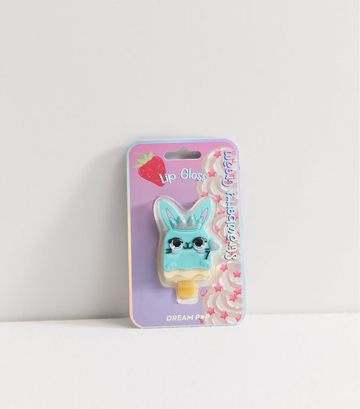 New Look Pink Bunny Strawberry Cream Lip Gloss New Look