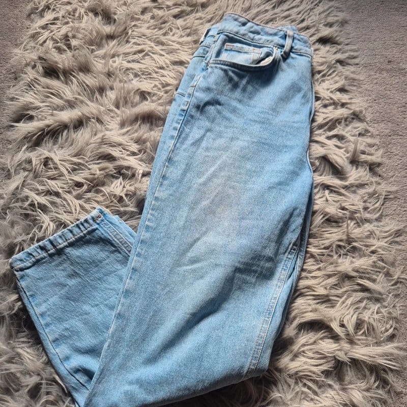 New Look Light Blue High-Waisted Jeans