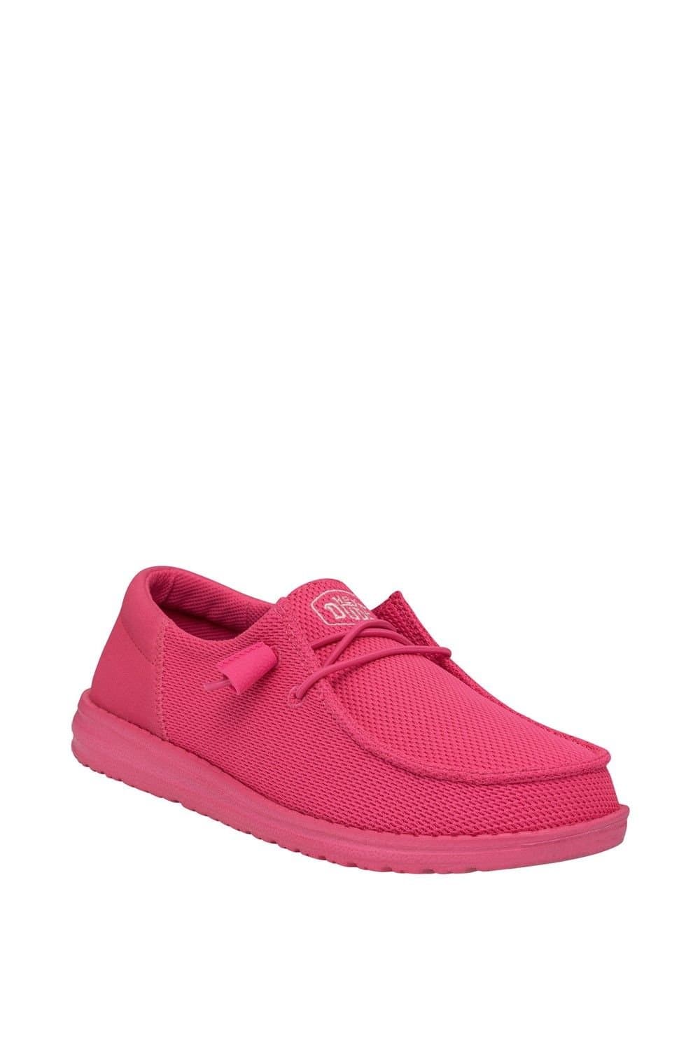 HEY DUDE Hey Dude Women's Wendy Funk Mono Shoes in Bright Pink