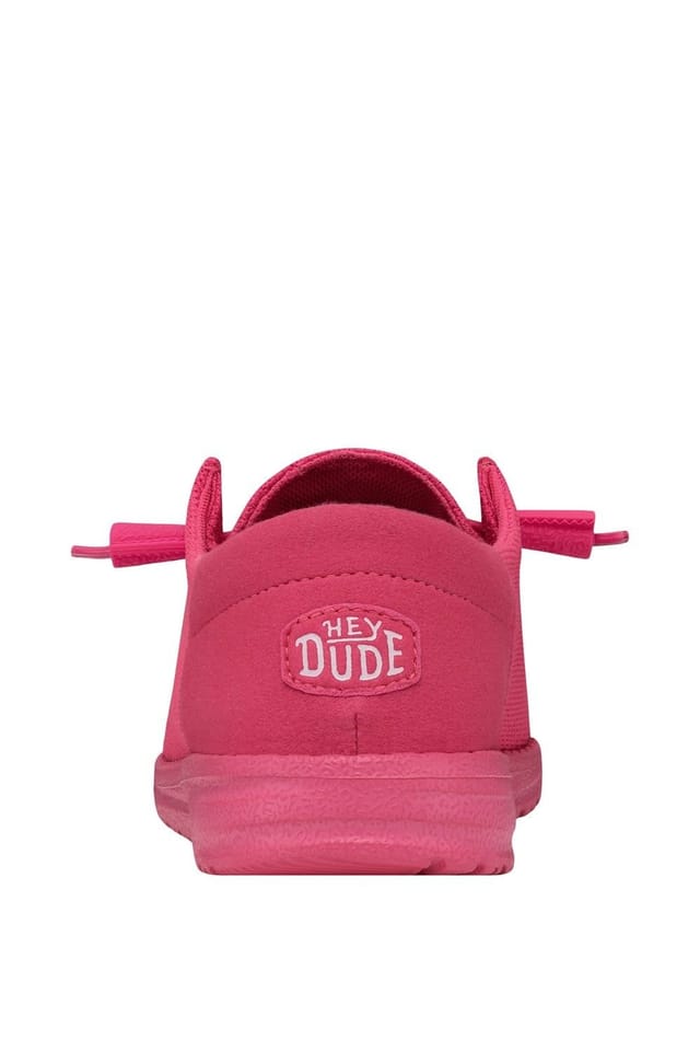 Hey Dude Hey Dude Women's Wendy Funk Mono Shoes in Bright Pink - 2