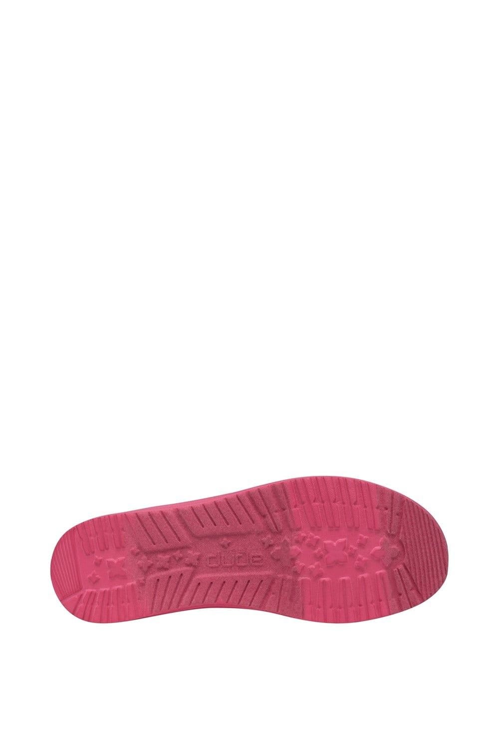 Hey Dude Hey Dude Women's Wendy Funk Mono Shoes in Bright Pink - 4