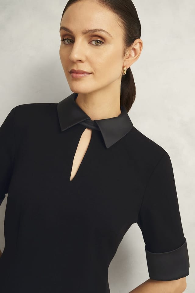 Hobbs London Hobbs London Women's Stella Dress in Black - 3