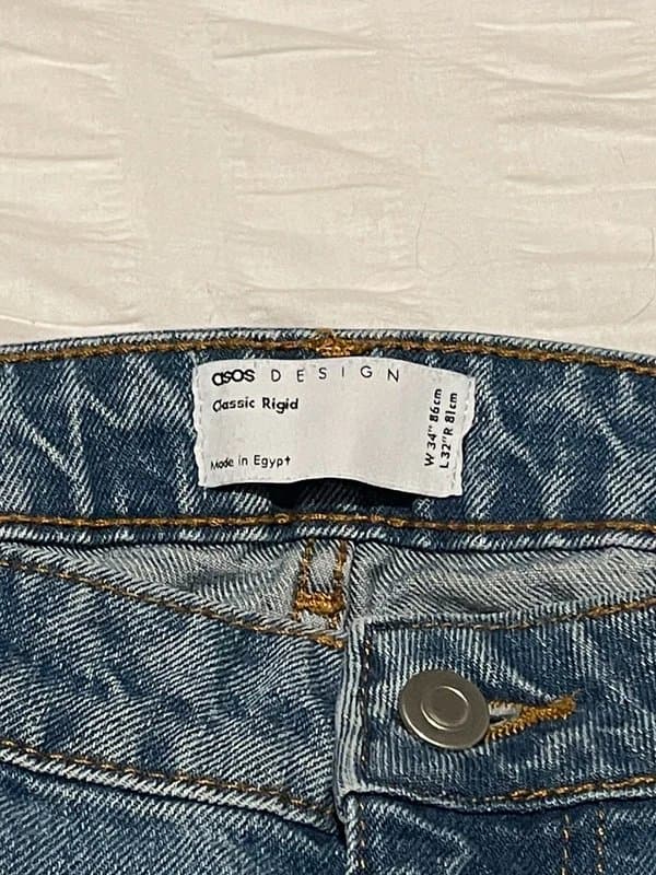 ASOS Design ASOS Design Rigid Fit Jeans