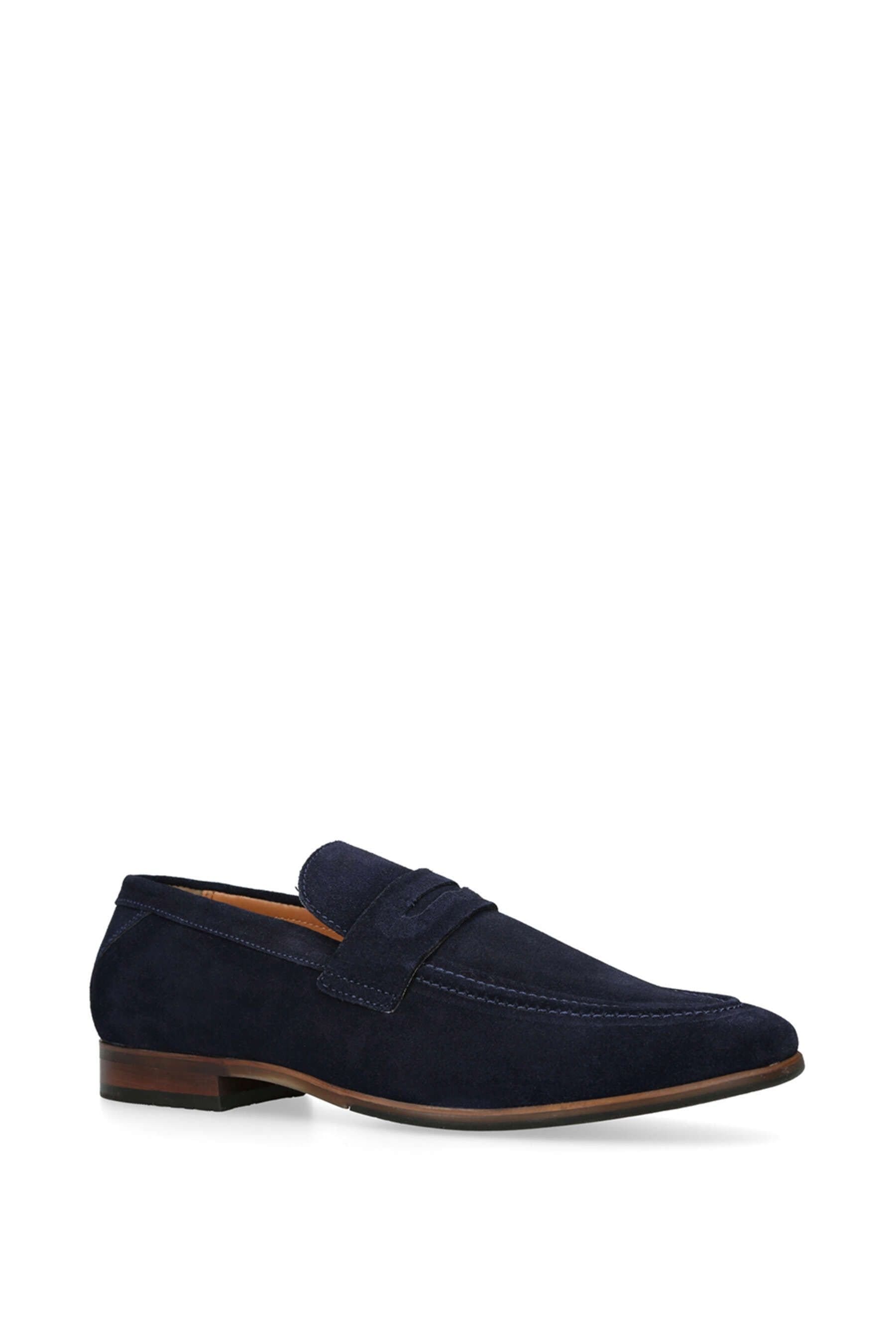 KG Kurt Geiger KG Kurt Geiger Men's 'Freddy' Suede Shoes in Navy - 4