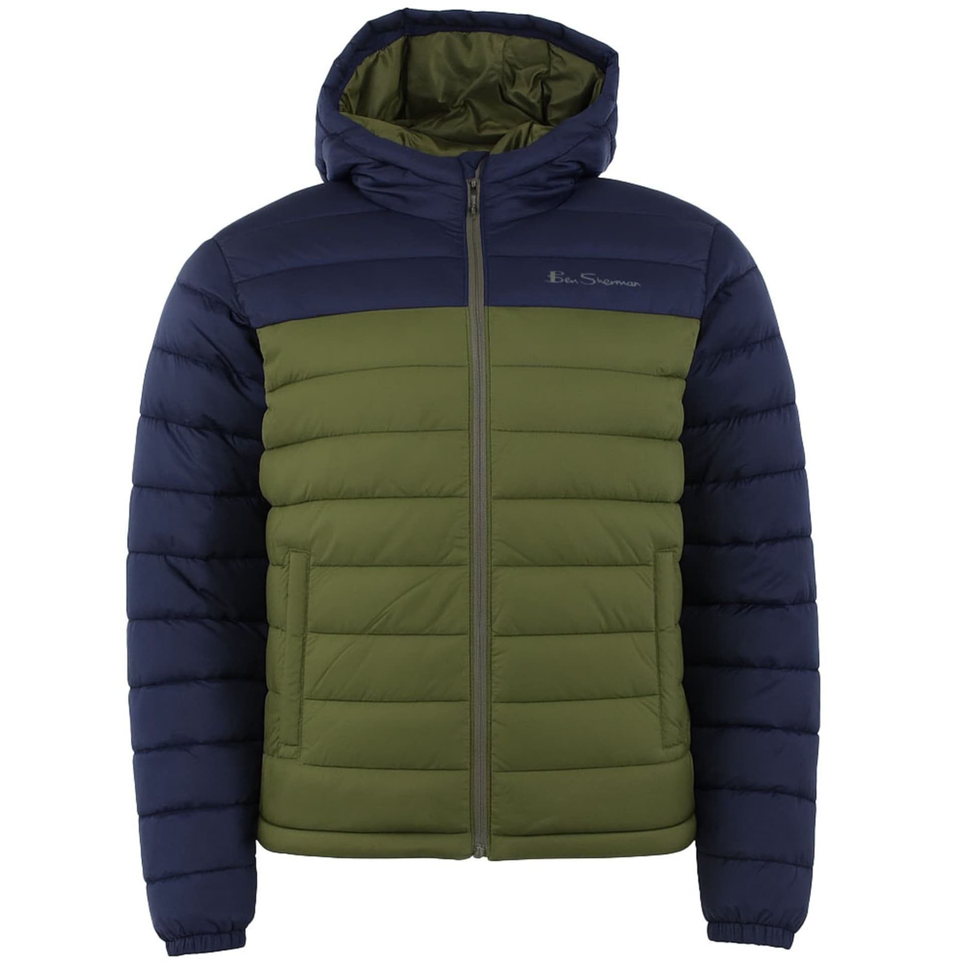 Ben Sherman Ben Sherman Men's Signature Olive Padded Jacket