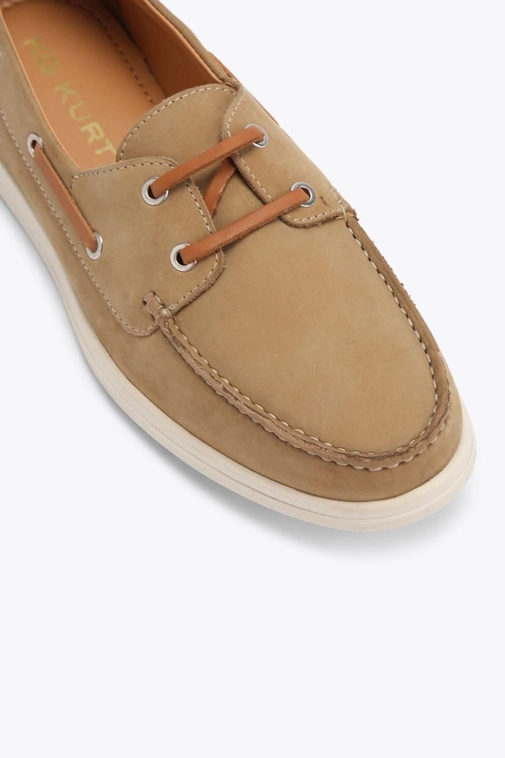 KG Kurt Geiger KG Kurt Geiger Men's 'Obi' Leather Shoes in Beige - 4