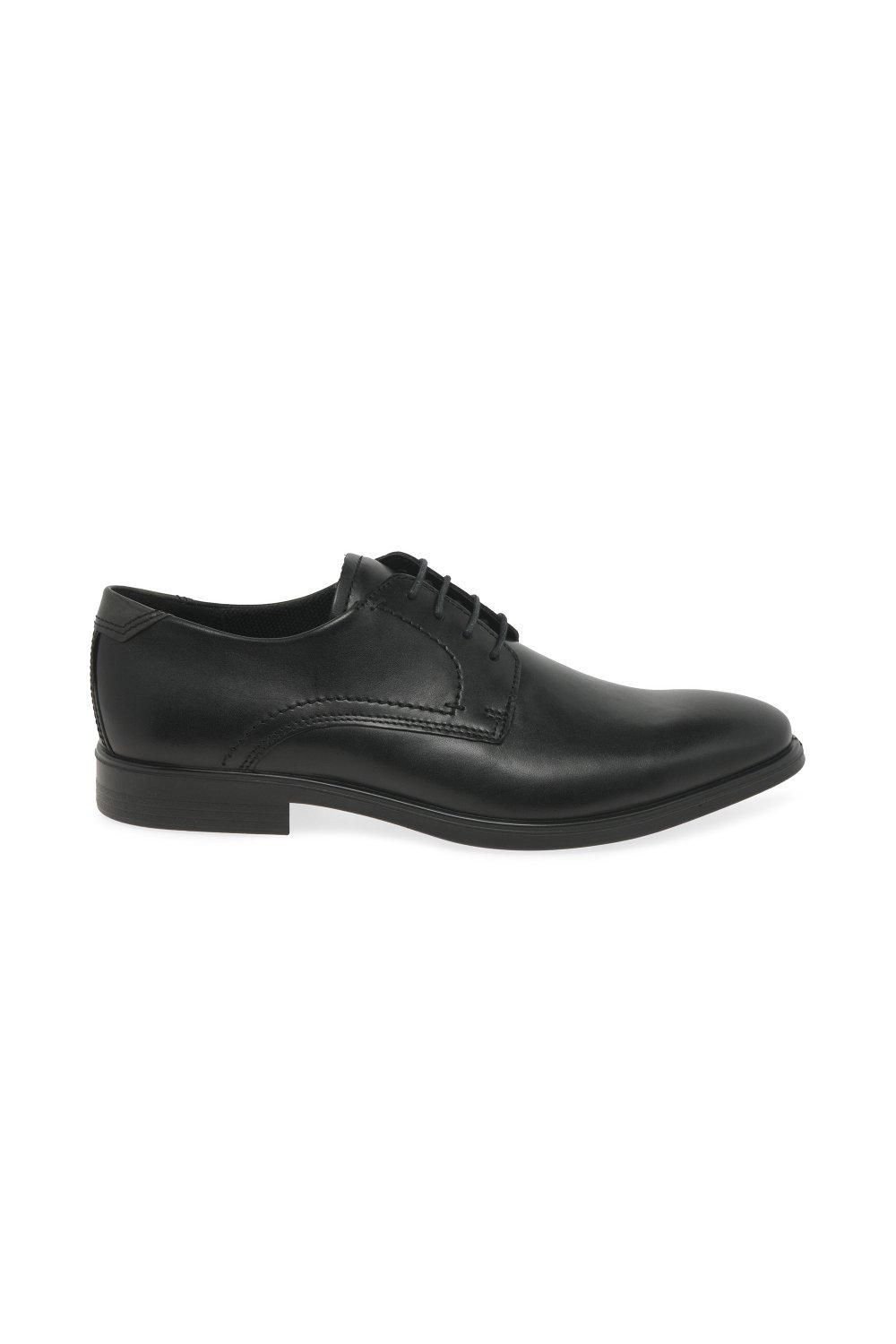 ECCO Ecco Men's 'Melbourne' Formal Lace Up Shoes in Black - 4