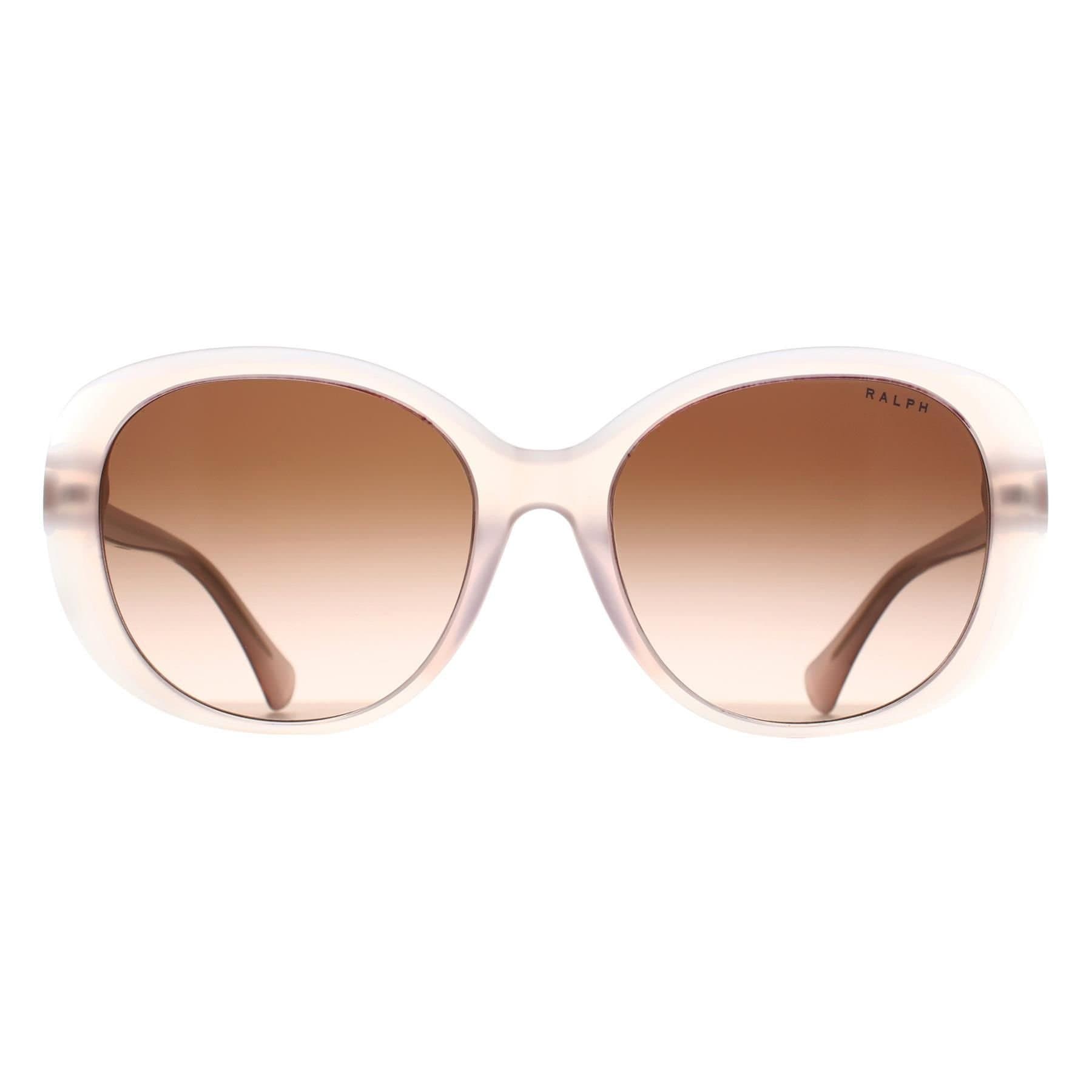 Ralph by Ralph Lauren Ralph by Ralph Lauren Women's Round Shiny Opal Pink Gradient Brown RA5335U