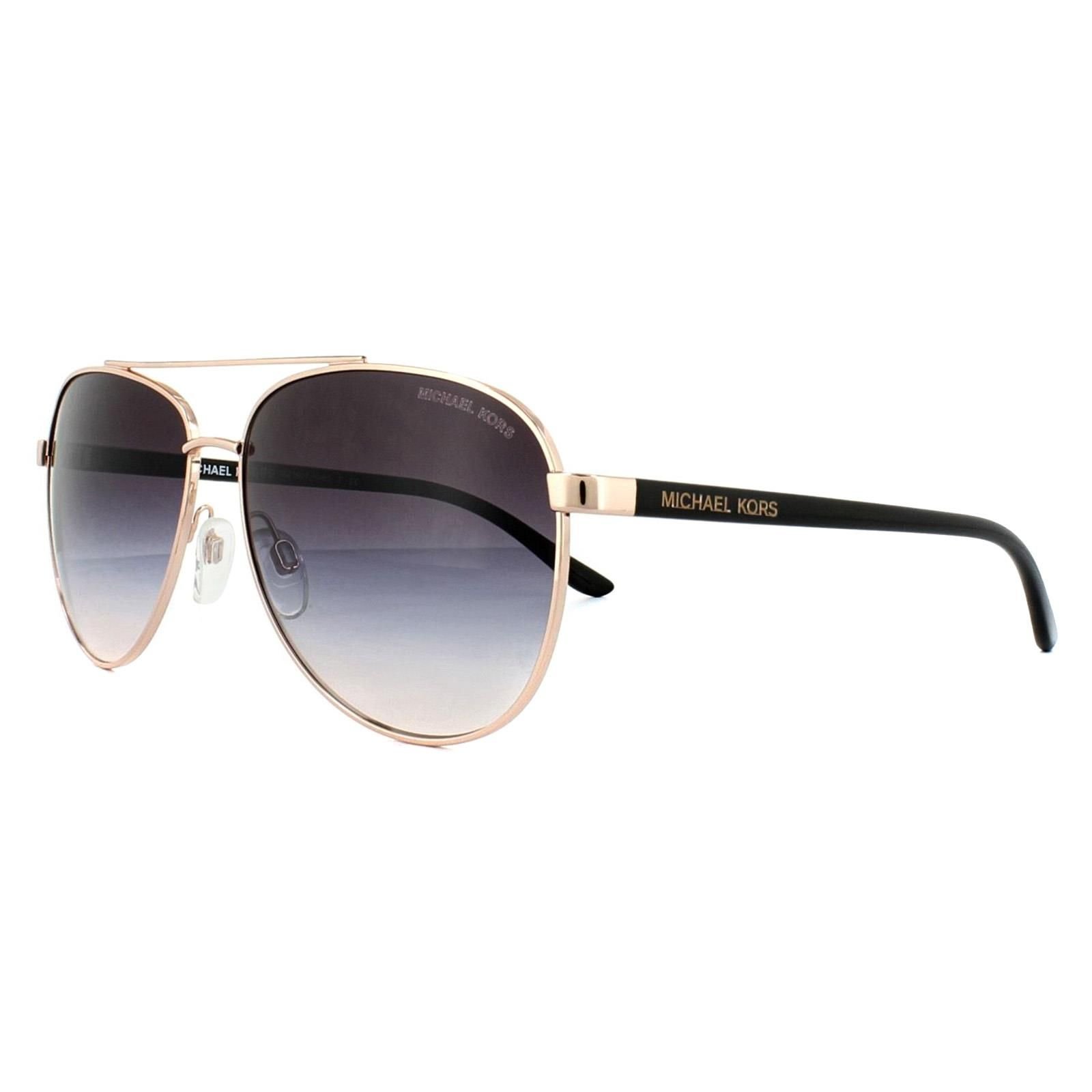 Michael Kors Michael Kors Women's Aviator Rose Gold Brown Gradient Sunglasses - 2