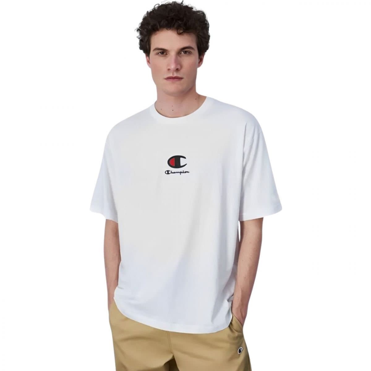 Champion Champion Men's Crew Neck T-Shirt in White