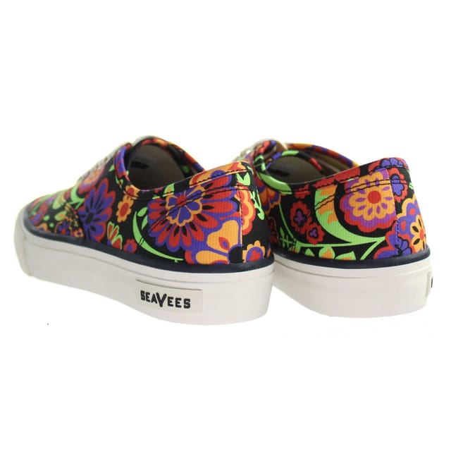 Seavees Seavees Women's Legend Liberty Bridget's Paisley Ribbed Multicolor Sneakers - 3