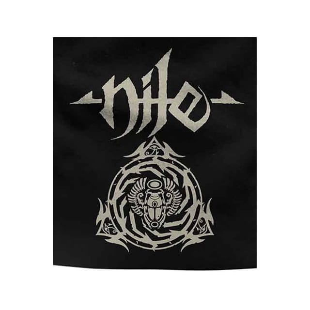 Nile Nile Men's Scarab Logo Beanie in Black - 3