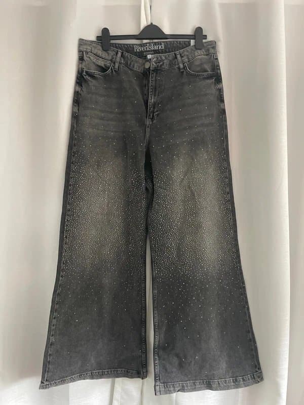 River Island River Island rhinestone jeans