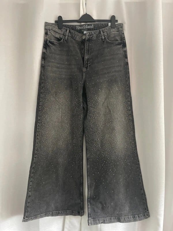 River Island River Island rhinestone jeans - 1